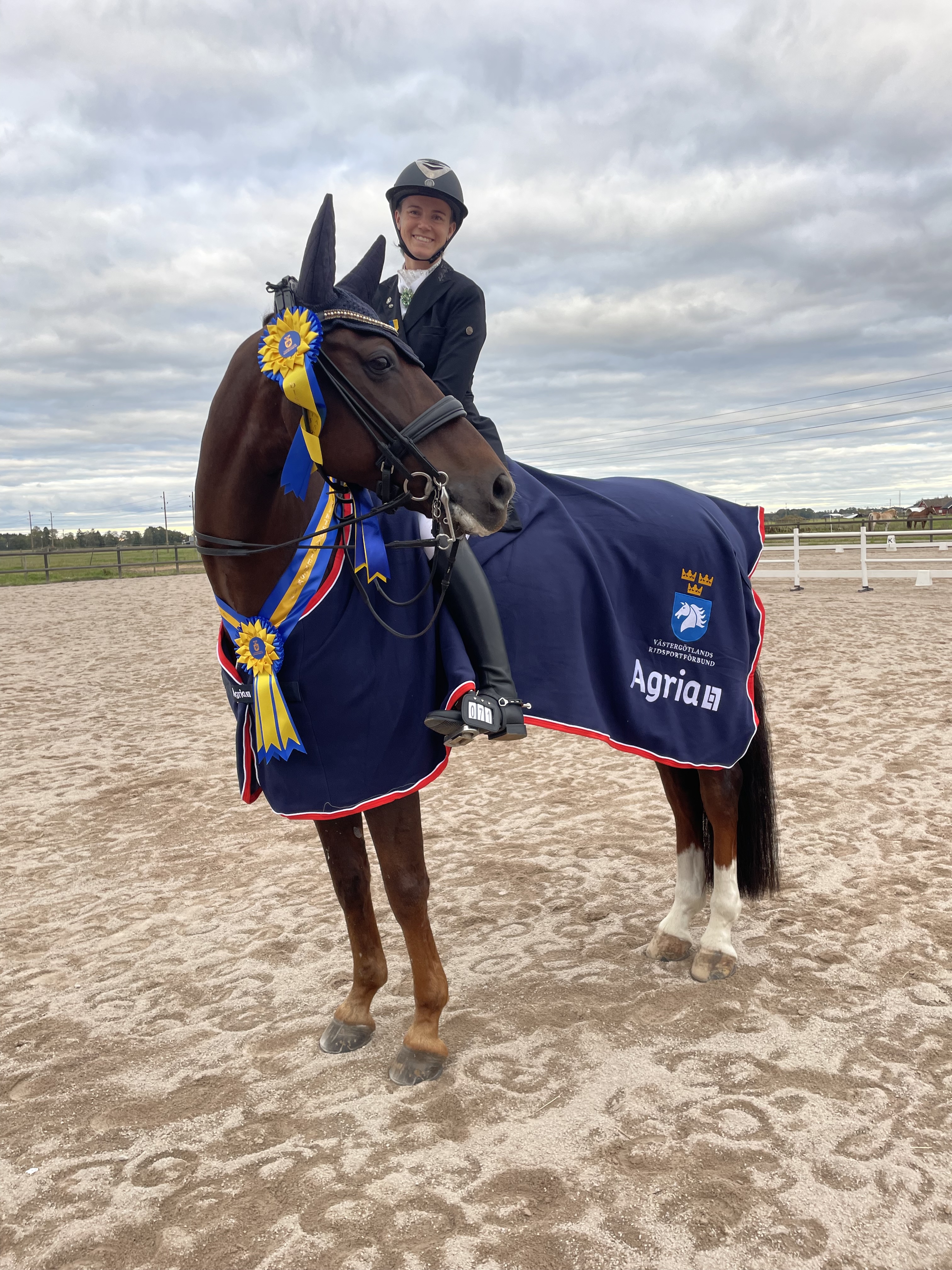 with horse